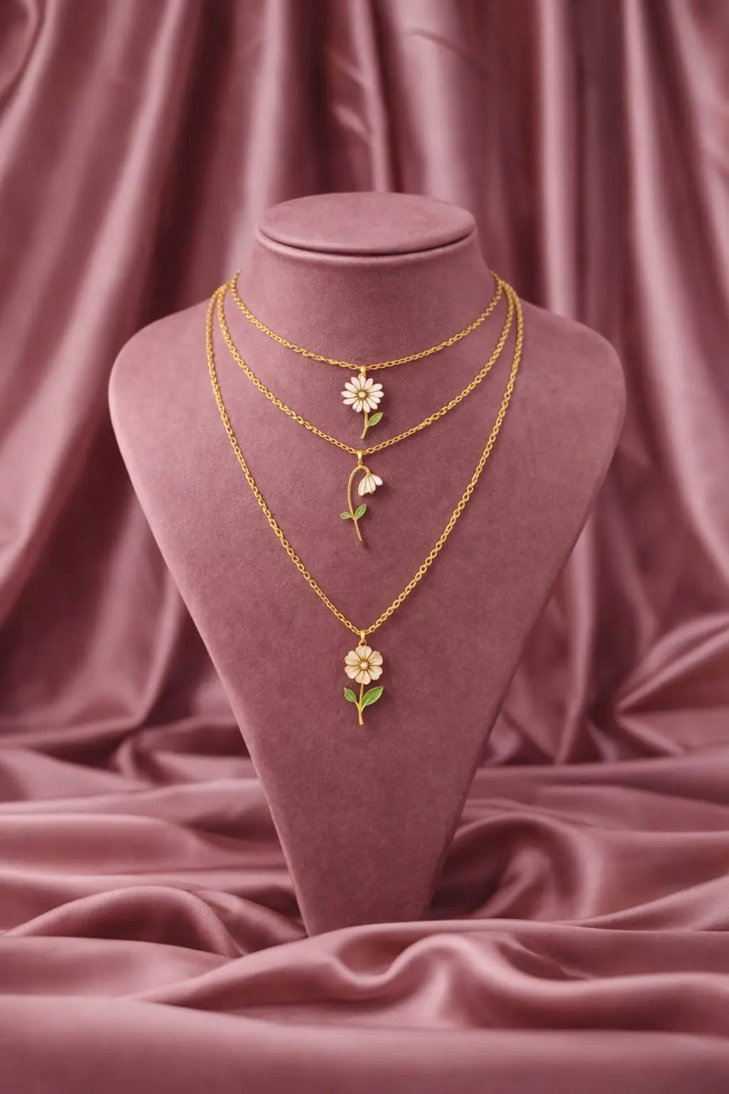 Collier Espoir vert Amaé